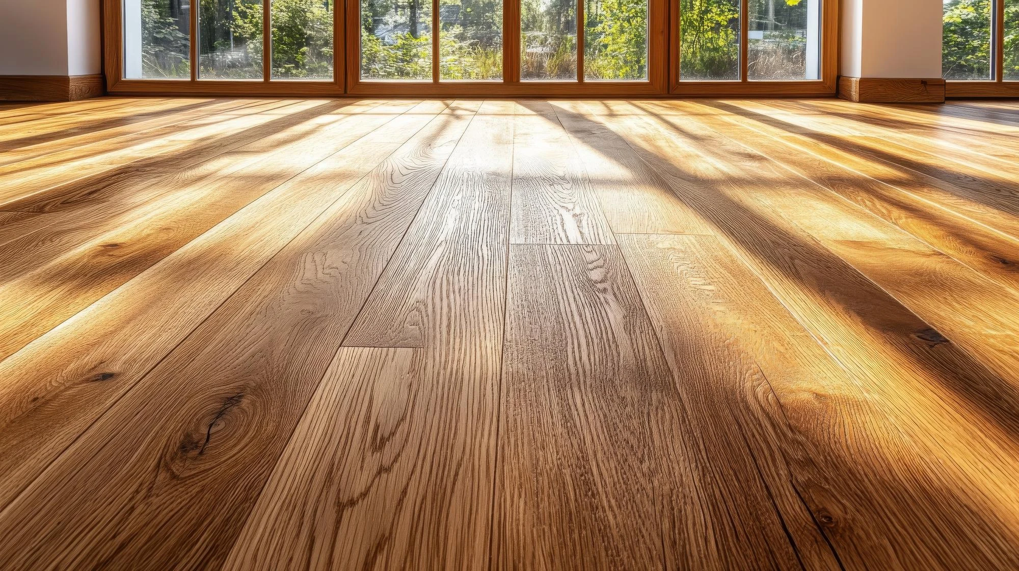 Екип от специалисти по циклене на паркет и лакиране